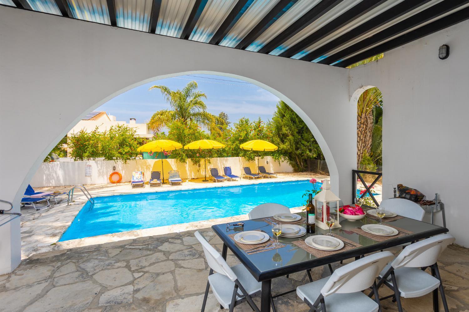 Villa Anemone Polis Buitenkant foto