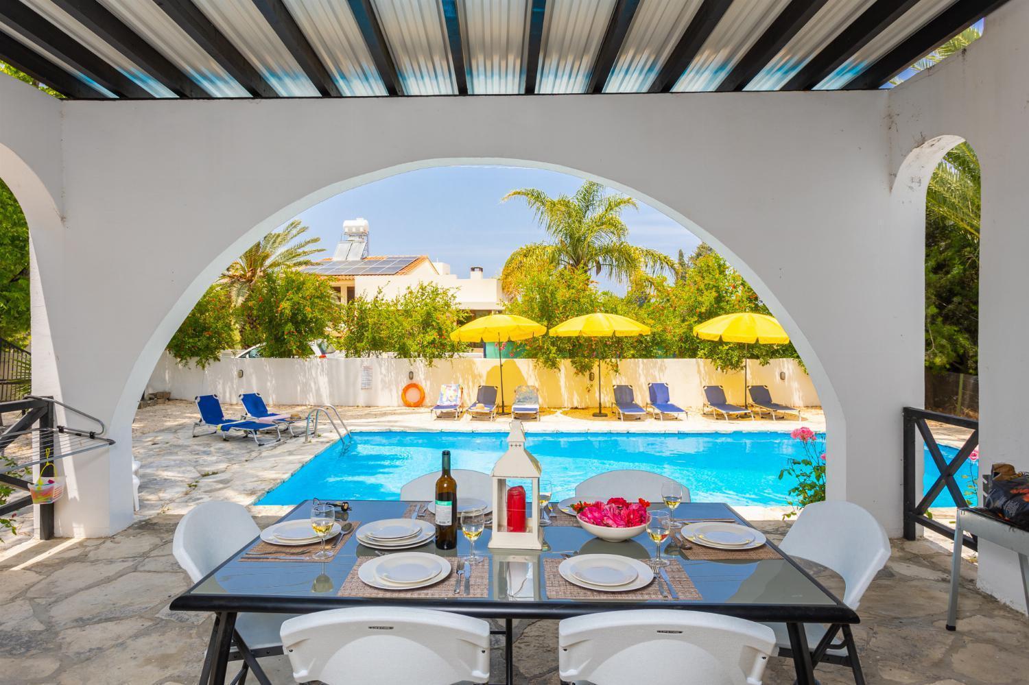 Villa Anemone Polis Buitenkant foto