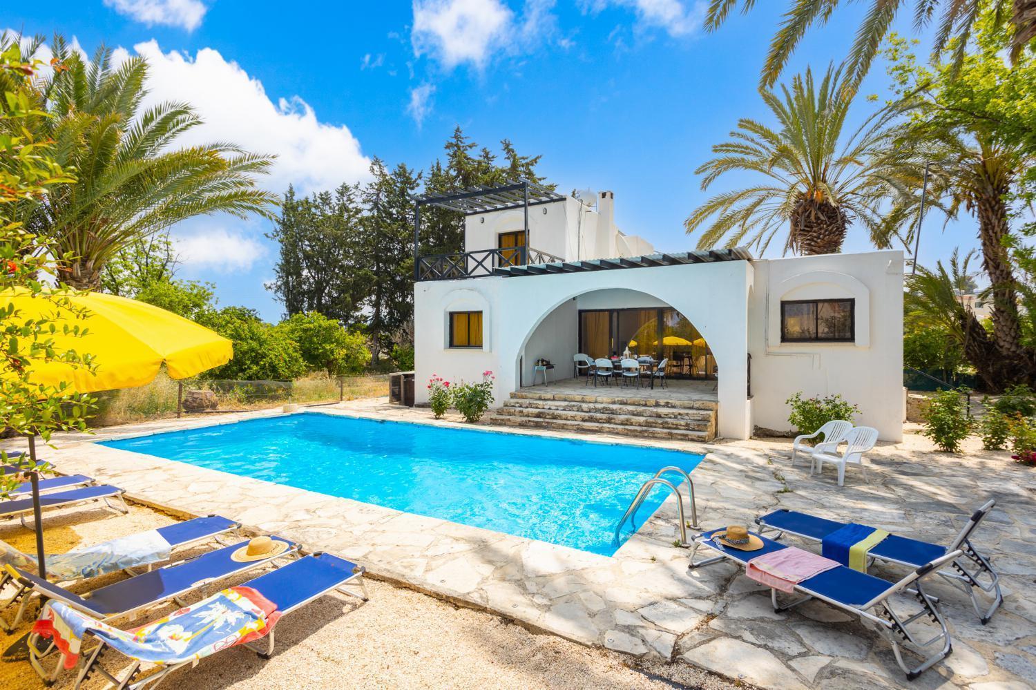 Villa Anemone Polis Buitenkant foto